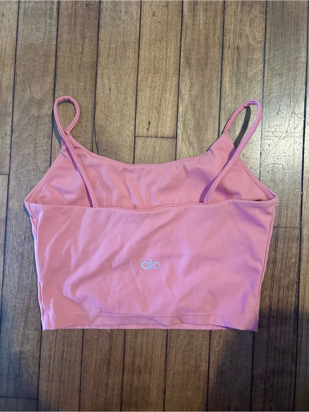 ALO Yoga Coral Pink Tank Top